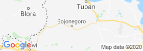 Bojonegoro map